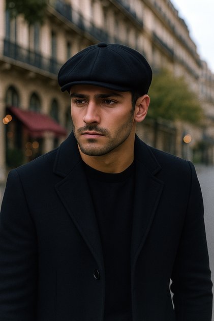 Men's Winter Cap 8 Pieces New Boys Hat Model Peaky Blinders Shelby Beckham Hat