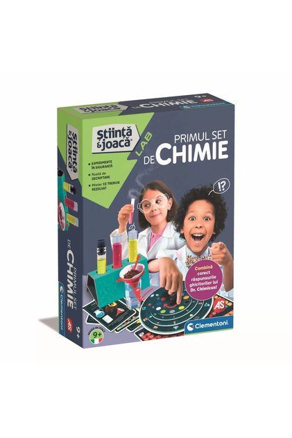 Primul set de joacă pentru științe chimice