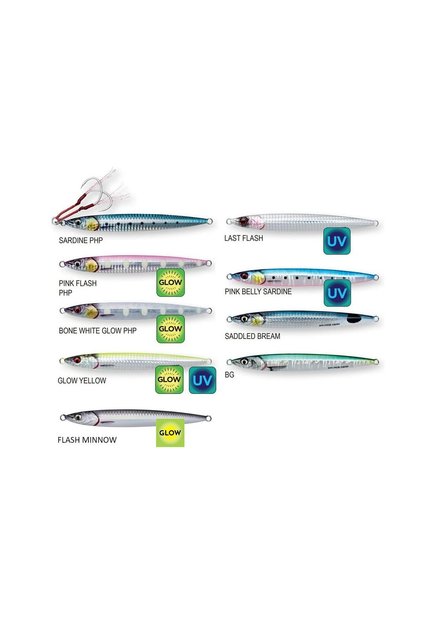 SG 3D Slim Jig Minnow 60 gr 12,5 cm Last Flash