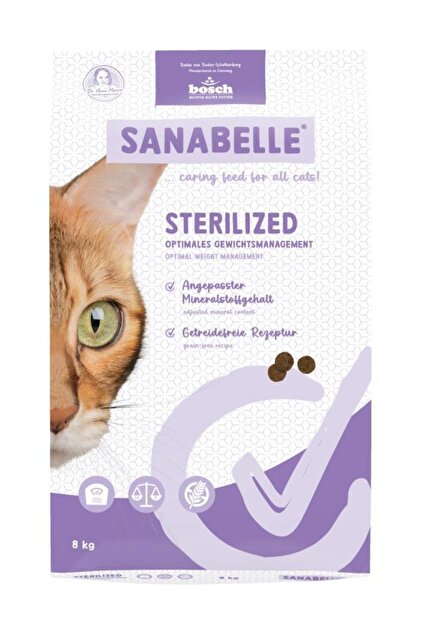 Sterilised Kısırlaştırılmış Kedi Maması 8 Kg