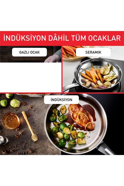 TEFAL Duetto 8 Parça Çelik Tencere Seti - Fiyatı, Yorumları