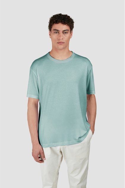 COTTON LYOCELL T SHIRT