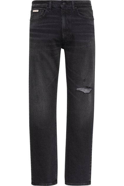 Stndrd Strght Washed Cinder Erkek Jean Pantolon Siyah