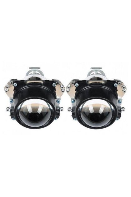 Kit Lupe Bi-Led Laser 2, 5″ Lumina Alb-Rece Exclusiv 24-36 Volti
