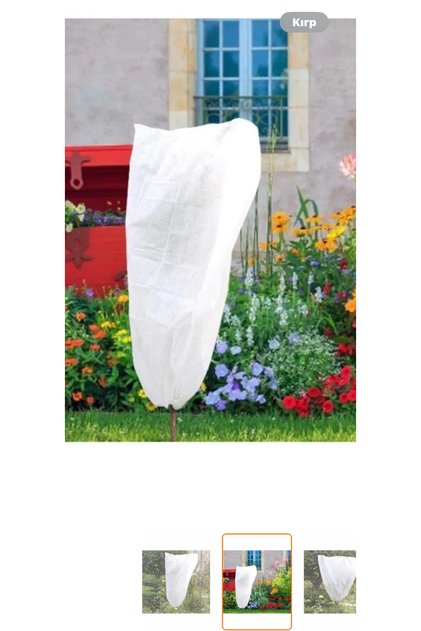 AĞAÇ KORUMA TORBASI 1 adet ( 1.60x2.20m) 1 adet DON KIRAĞI ÖRTÜSÜ agril 30 gr