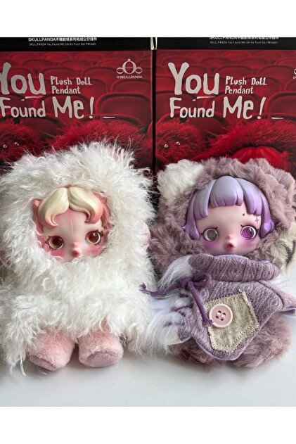 SHAMİRA Popmart skullpanda you found me New series blindbox random