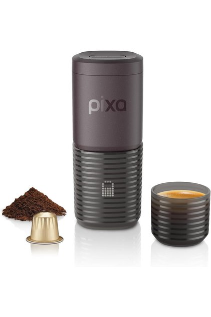 Pixapresso Electric Portable Espresso Machine - Dark Burgundy