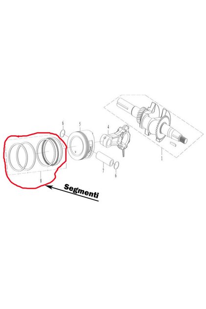 , Dac, Gigant, Zimbru ελατήρια εμβόλων, 68mm