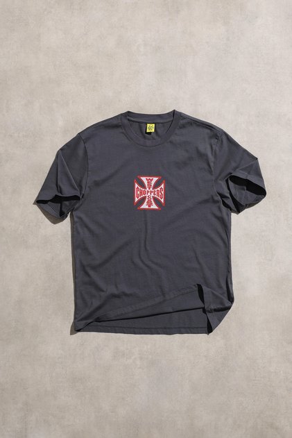 West Coast Choppers vintage majica kratkih rukava, široka i oblačna