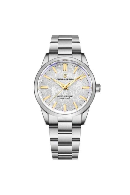 Ανδρικό ρολόι PD-1734, quartz Japan TMI VH31, συνθετικό κρύσταλλο ζαφειριού, 100 μέτρα