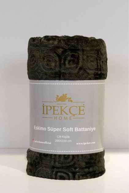 Eskimo Super Soft 130X170 cm Tv Blanket Dark Green