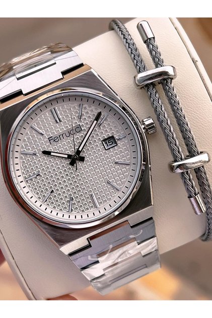 Sports Men's Wristwatch J3625.1 with Calendar Dial Special for Engagement and Suits 2 Years Warranty