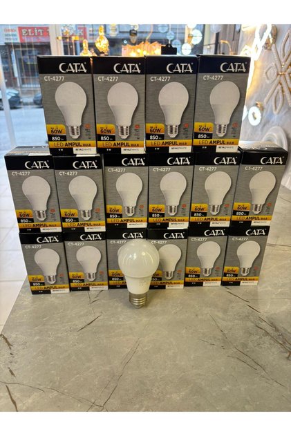 CT-4277 15'Lİ 9W LED AMPÜL 6400K BEYAZ IŞIK RENGİ