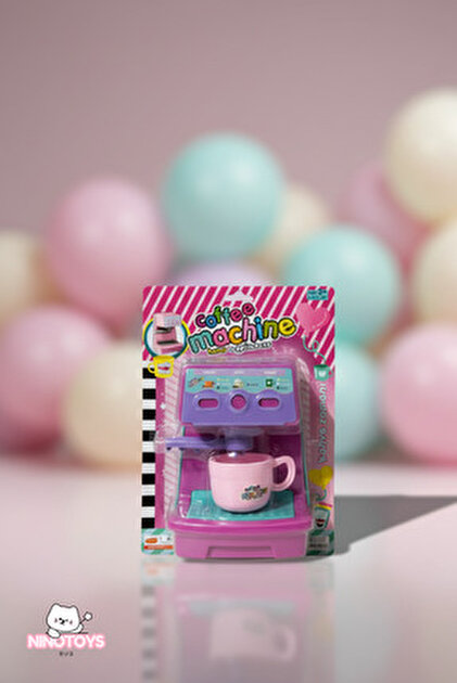 A-T AYZE-TRENDY OYUNCAK EĞLENCELİ EVCİLİK KAHVE MAKİNASİ 25647