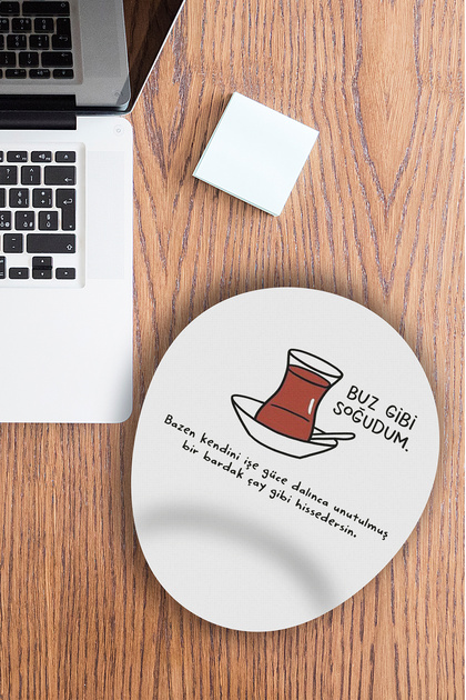 Buz Gibi Soğudum Baskılı Mouse Pad