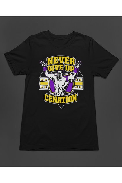John Cena Never Give up Motivational Unisex T-Shirt T-Shirt