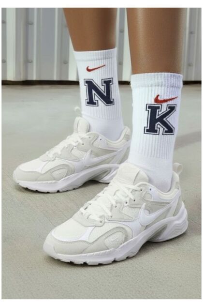 ari　おまとめ購入 Nike Al9 Günlük Kadın Retro Sneaker Spor Ayakkabı ( SPORTİKS ) DAR