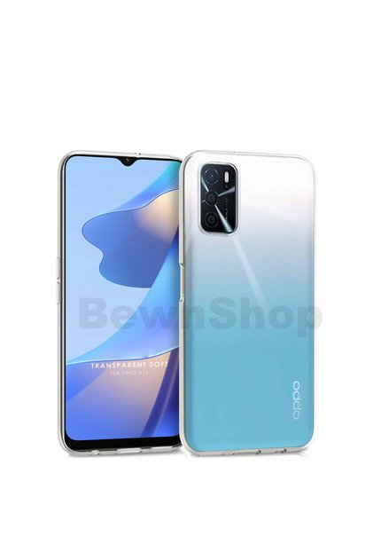 Oppo A16 Compatible Transparent Phone Case
