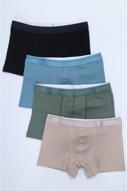 Boy's Tnty Summer Printed 4-Pack Boxer