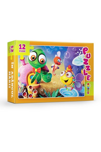 Puzzle - In adancul marii (12 piese)