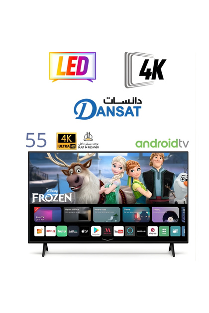 55-Inch Smart Screen WebOS 4K Ultra HD LED TV DTD55UWS Black