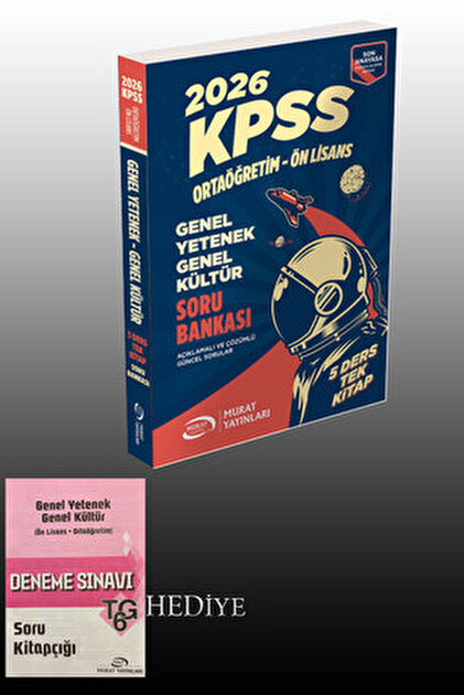 Murat Yayınları 2026 Ön Lisans Kpss Genel Yetenek - Genel Kültür