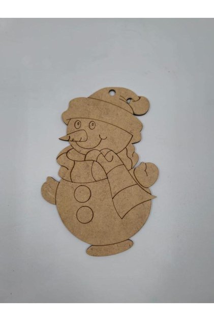 15 Pieces Wooden Christmas Ornament Painting No2 School DIY Activity Art 15 cm