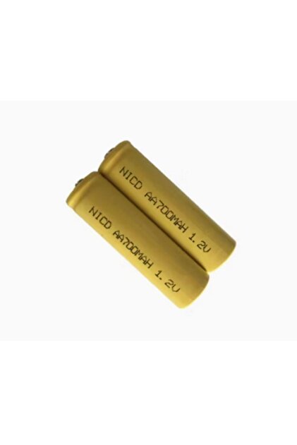 Fapatech Ni-cd 1.2V AA 700mAh Ni-CD Şarj Edilebilir Li-ion Pil 1