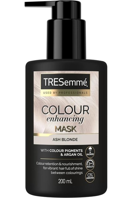 Ash Blonde Colour Enhancing Hair Mask, 200 ml