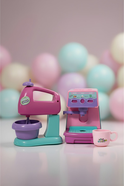 NinoToys Oyuncak Kahve Makinesi ve Mikser 2'li Set - Fiyatı, Yorumları