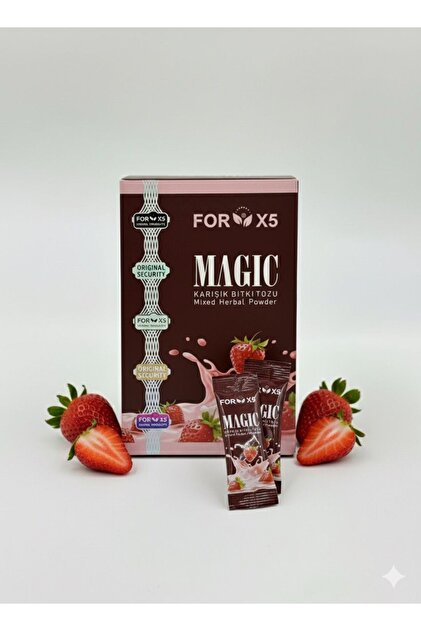 FORX5 Magic Çilek Aromalı – İştah Açıcı & Destek – Orijinal