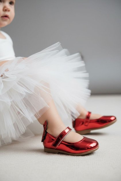 GIRLS' BALLET FLATS