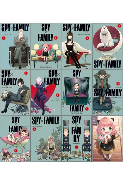 Gerekli Şeyler Yayıncılık Spy x Family 1-2-3-4-5-6-7-8-9-10-11