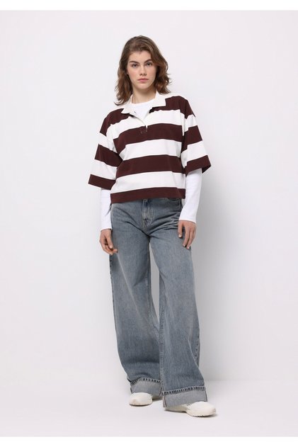 Loose Fit Women's Indigo Jeans