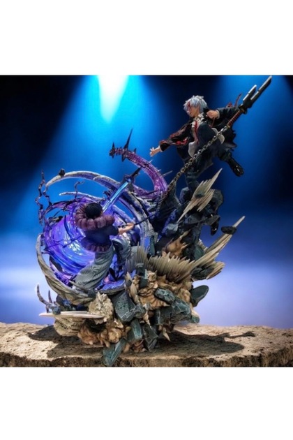 Ucuz Depo Satoru Gojo Vs Fushiguro Toji Resin NIREN Studio 60cm