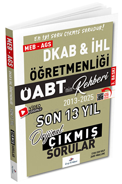Dizgi Kitap 2026 ÖABT MEB-AGS nin Rehberi DKAB Din Kültürü