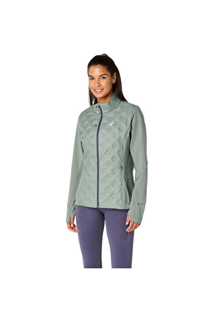 Asics ROAD WINTER JACKET Kadın Mavi Ceket 2012D069-400 - Fiyatı