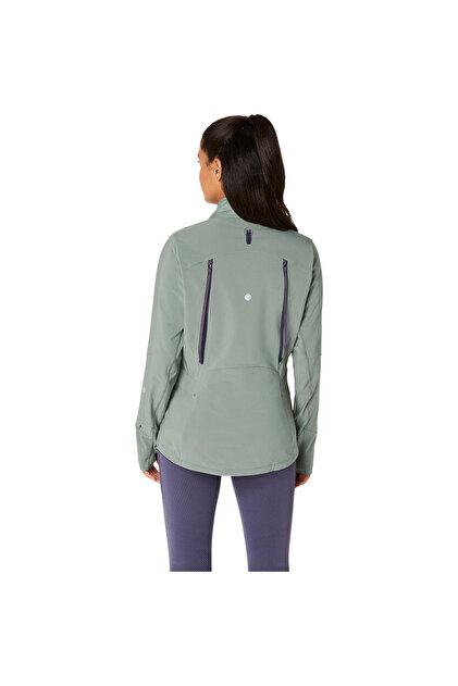 Asics ROAD WINTER JACKET Kadın Mavi Ceket 2012D069-400 - Fiyatı