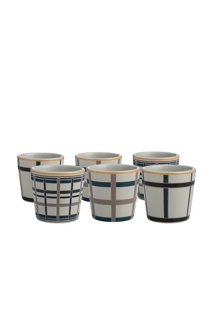 Coffee Cups Set Multi-color Stoneware from Azoria