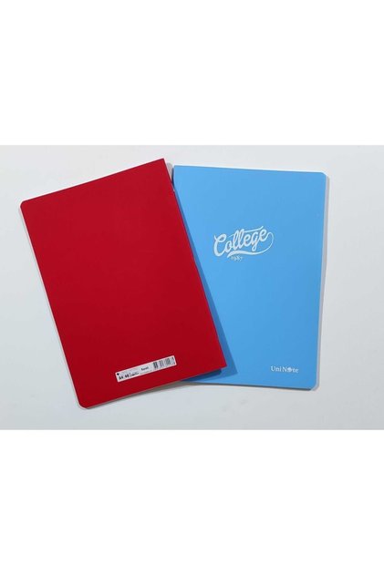 2 Pieces of Notebook with 100 Sheets of Checkered and 100 Sheets of Striped