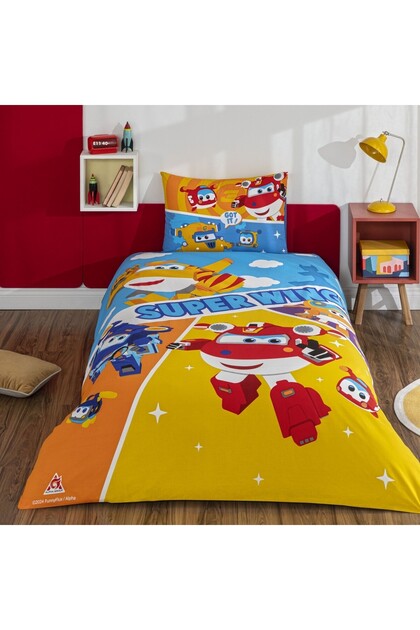 Licensed Wonderful Wings Fliying Single Cotton Duvet Cover Set