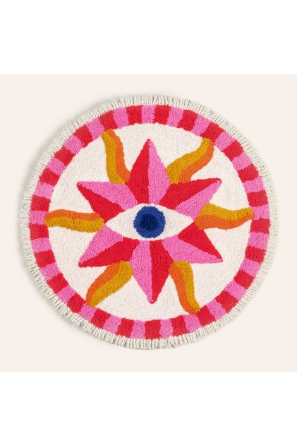 Punjab Pamuk %100 Pamuk Banyo Paspası 70 Cm Renkli