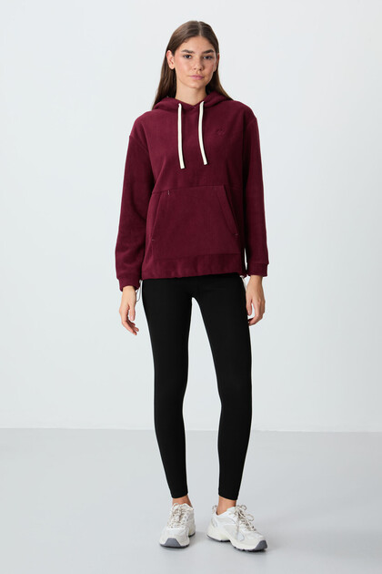 Čierne dámske legíny s vysokým pásom Thermal Slim Fit s úzkymi nohavicami - 94577