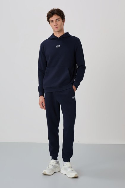 David Navy Blue Rose Gold Men's Tracksuit - 85192