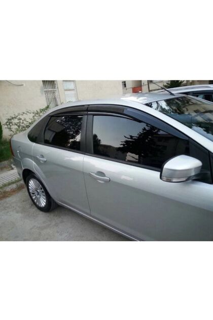 Ford Focus 2 Cam Rüzgarlığı - Parlak Siyah