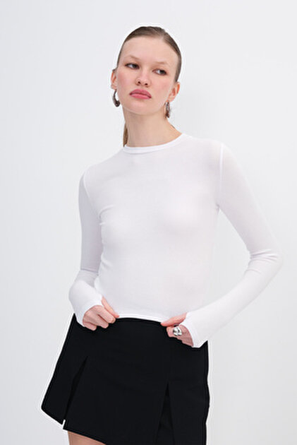 Addax Uzun Kollu Modal T-shirt P4420 - Fiyatı, Yorumları