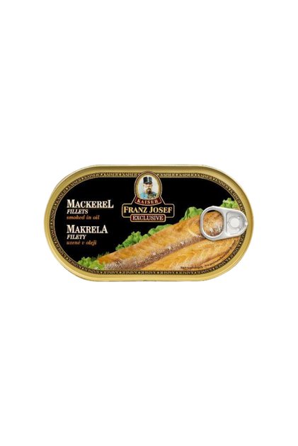 Josef Kaiser-File de macrou afumat in ulei 170g