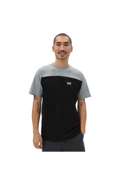 Tricou pentru bărbați Script Crew Block -B VN0007G56XT1 Negru-XL