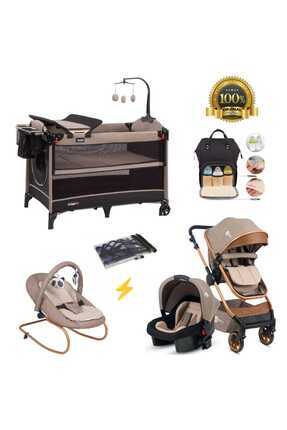 4KİDS Bebek Çeyiz Seti Yeni Doğan Set Travel Sistem Bebek Arabası