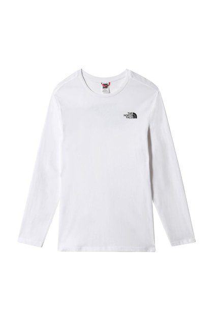 Erkek L/S EASY Tişört NF0A2TX1FN41 Beyaz-XXL